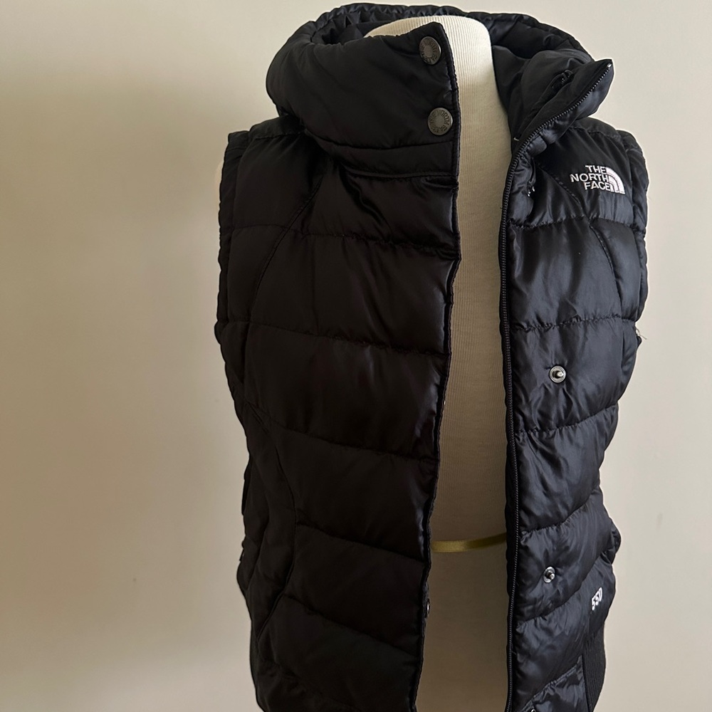 The North Face Black Puffer Vest